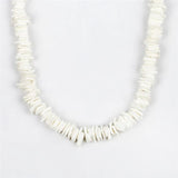 Boho Hawaii Puka Clam Shell Necklace Beach Jewelry