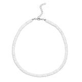 Boho Hawaii Puka Clam Shell Necklace Beach Jewelry