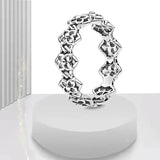 925 Sterling Silver Daisy Bouquet Sun Ring Gift