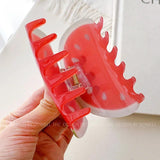 Sweet Watermelon Hair Claws Clip for Womens Girls Hairpins Crab Clips
