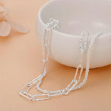 925 Sterling Silver Charm Bracelets Necklaces for Women
