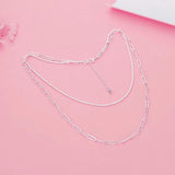 925 Sterling Silver Charm Bracelets Necklaces for Women