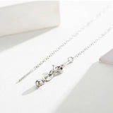 1mm Thin Sterling Silver Cross Chain Necklace Choker 18in