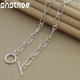 925 Silver Multi-Loop Necklace For Women Party Wedding Jewelry