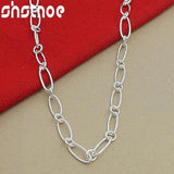 925 Silver Multi-Loop Necklace For Women Party Wedding Jewelry