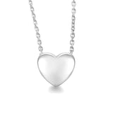 TrustDavis Girls 925 Silver Heart Necklace Daddy's Girl Daugther Birthday Gift