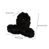 Furry Crab Clip Barrettes Fluffy Shark Hairpin Hair Accessories