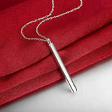 925 Silver High Necklace Earrings Set Christmas Gift