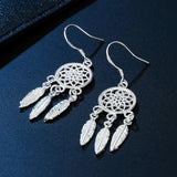 925 Silver Charm Jewelry Set for Women - Retro Wedding Gift