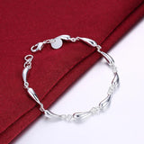 925 Silver Water Drop Women's Jewelry Set