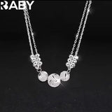 925 Sterling Silver Charm Beads Set Wedding Gift