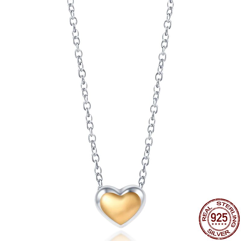 925 Silver Necklace Women Round Pave CZ Pendant Sparkling Anniversary Jewelry