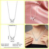 925 Silver Necklace Women Round Pave CZ Pendant Sparkling Anniversary Jewelry