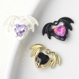 10pcs Heart Wings Alloy Charms for DIY Jewelry Making Earrings Necklace