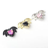 10pcs Heart Wings Alloy Charms for DIY Jewelry Making Earrings Necklace