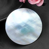 5pcs 50mm Shell Round Disc Pendant Mother of Pearl DIY Jewelry Making