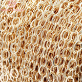 1M Chain Link 4x4.8MM 24K Brass Necklace Bracelet Chain