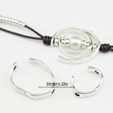 Moon Clasp European Style DIY Necklace Bracelet Charms BB0019