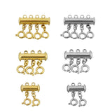 Stainless Steel Triple Layering Clasps for Necklace