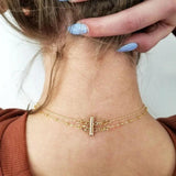 Stainless Steel Triple Layering Clasps for Necklace