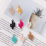 10pcs Cactus Pendants DIY Jewelry Making Findings Earrings Necklace Bracelet