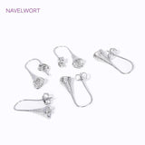 18K Plated French Trumpet Earring Hooks for DIY Women Jewelry Making