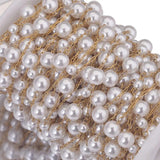 2M Bead Chain Pearl Necklace Stainless Steel Jewelry Making Components