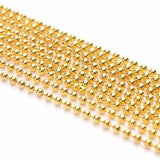 10M Metal Ball Beads Chains for DIY Jewelry Making