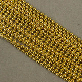 10M Metal Ball Beads Chains for DIY Jewelry Making