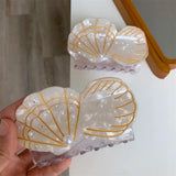 Ocean Animal Hair Clip for Women, Shrimp Crab Shape Barrette