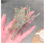 Vintage Diamond Pearl Hair Clip Hair Accessories