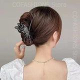 Vintage Diamond Pearl Hair Clip Hair Accessories