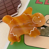 Acetic Acid Hair Claws Acrylic Shark Clip for Women Girl