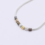 500pcs Copper Tube Crimp End Beads Stopper Spacer for Jewelry Making