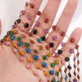 Stainless Steel Colorful Enamel Chain for Jewelry Making DIY
