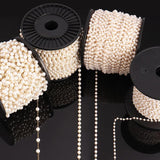 1 Meter Stainless Steel Pearls Chain for DIY Jewelry Making