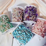 1M Crystal Irregular Stone Chains for DIY Jewelry Making