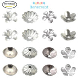 Stainless Steel Spacer Bead Caps for Jewelry Making