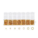 1370PCS Open Jump Ring Connectors DIY Jewelry Making Supplies Set