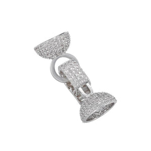 CZ Clasp Hooks for Women's Jewelry Making Supplies