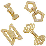 CZ Clasp Hooks for Women's Jewelry Making Supplies
