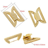 CZ Clasp Hooks for Women's Jewelry Making Supplies