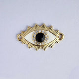 Devil's Eye Clasp Jesus Brass Accessories for DIY Jewelry