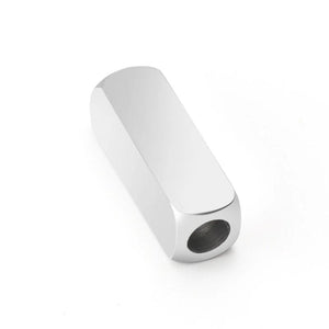 5pcs Stainless Steel Bead Separated Bracelet Charm DIY 15*5mm
