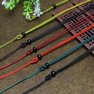 10pcs Silk Thread Knot Cord Necklace for Pendant