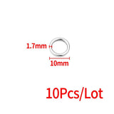 Stainless Steel Seamless Rings Jewelry Making Supplies