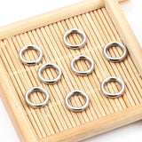 Stainless Steel Seamless Rings Jewelry Making Supplies