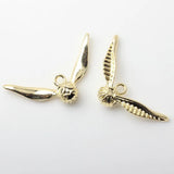 10Pcs Owl Wing Charms for Jewelry Making Earrings Necklace Bracelet DIY Craft