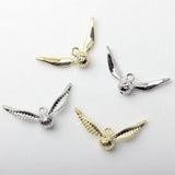 10Pcs Owl Wing Charms for Jewelry Making Earrings Necklace Bracelet DIY Craft