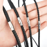 Braid Wax Cord Pendant Necklace DIY Jewelry Making